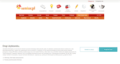 Desktop Screenshot of klub.senior.pl