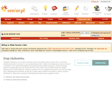Tablet Screenshot of klub.senior.pl