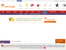 Tablet Screenshot of edukacja.senior.pl