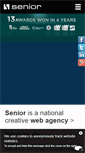 Mobile Screenshot of m.senior.co.uk