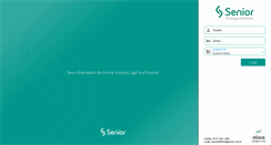 Desktop Screenshot of 0800net.senior.com.br