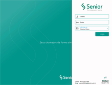 Tablet Screenshot of 0800net.senior.com.br